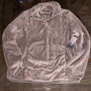 Eddie Bauer Plush Fleece Jacket - Brown